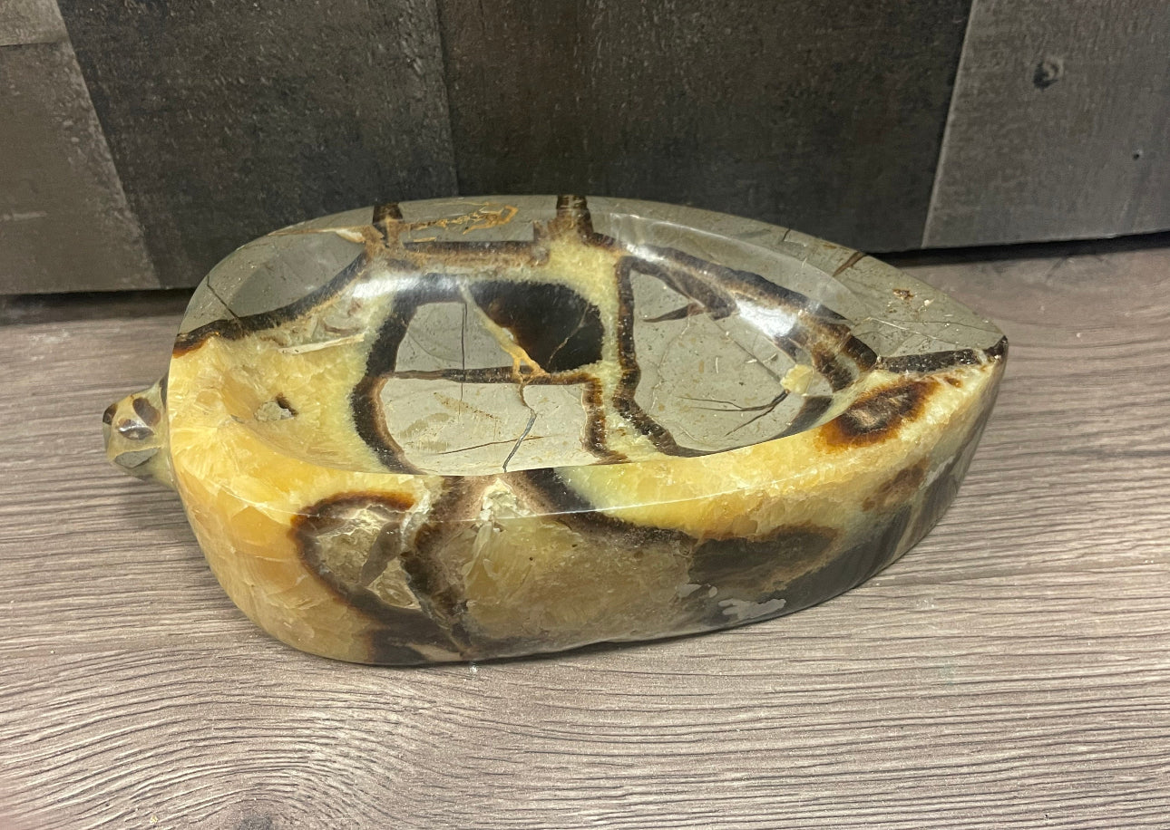 Septarian Leaf Bowl