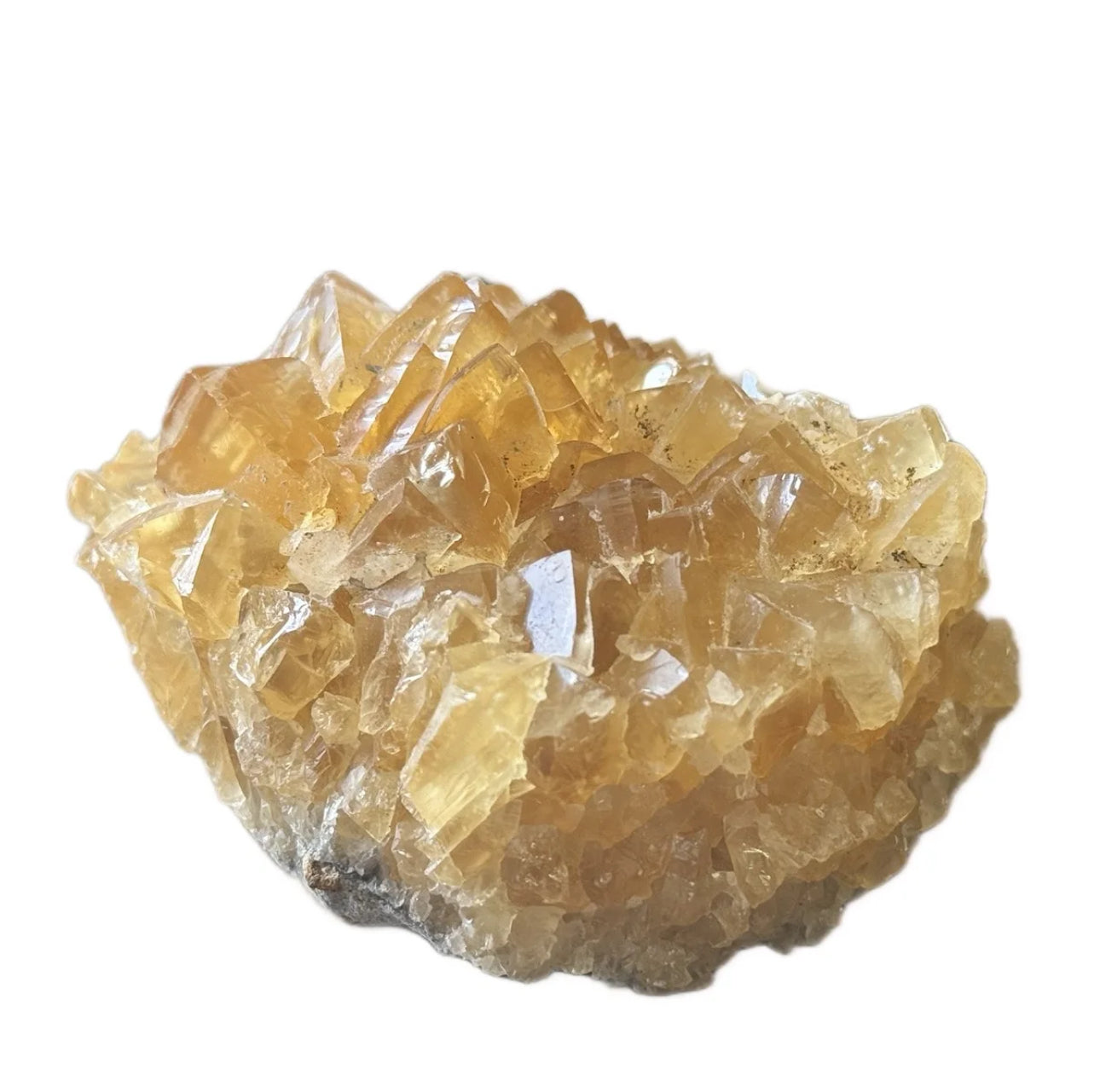 Golden Yellow Cubic Calcite