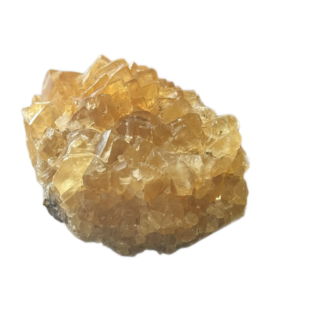 Golden Yellow Cubic Calcite